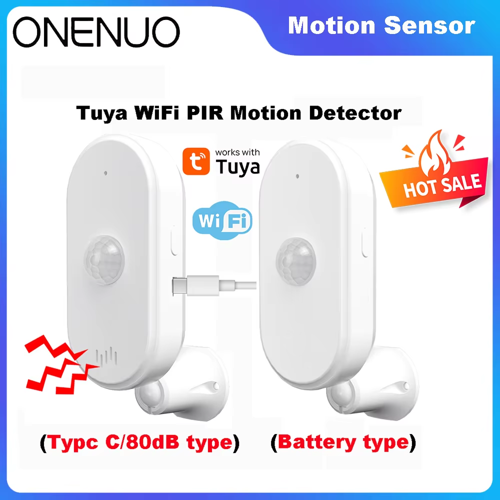 Smart Home Wiser - Tuya WiFi PIR-Bewegungssensor, Erkennungssensor für den
