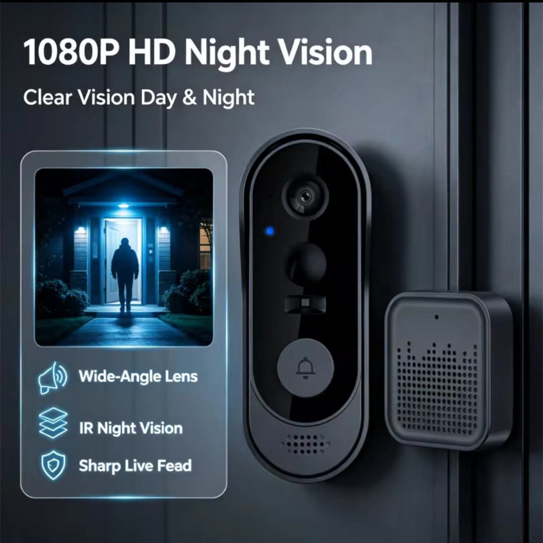 Smart Home Video - Tuya WiFi Smart Video-Türklingel 1080P HD