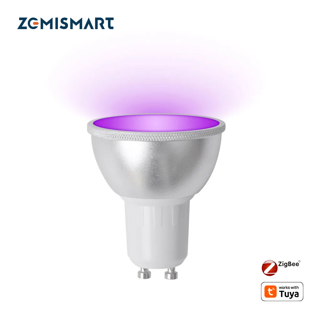 Smart Home Plus - Zemismart Zigbee GU10 Smart LED-Glühbirne 5W