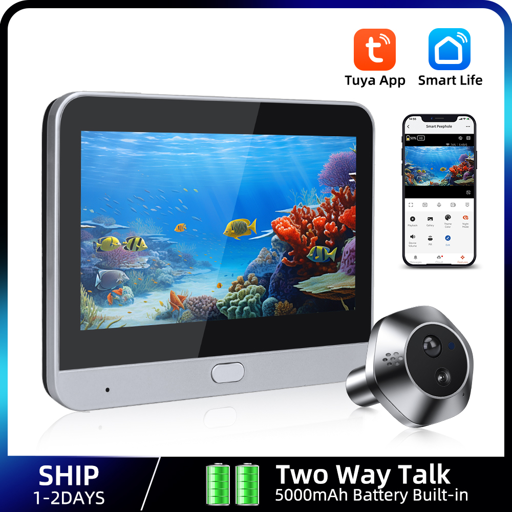 Smart Home Video - 1080P WiFi Guckloch Tuya Smart Guckloch