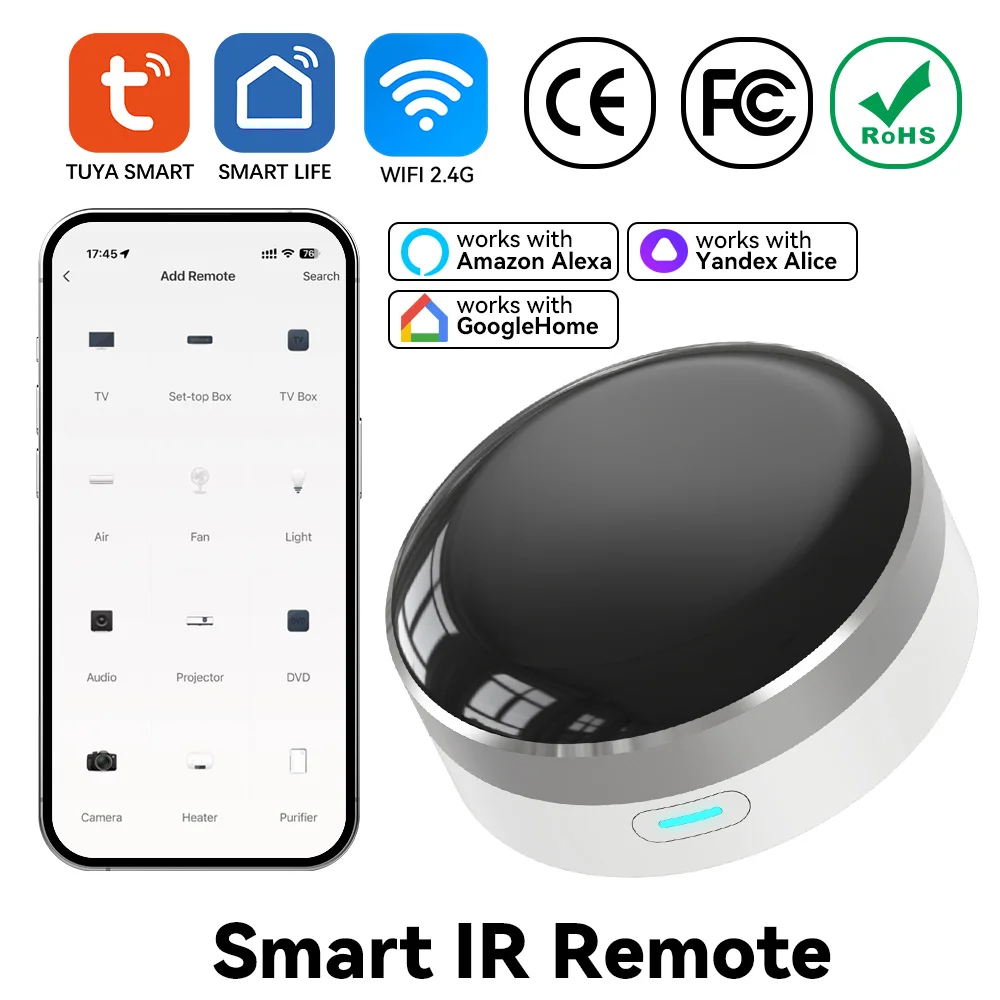Universal Remote Smart Home - YFK WLAN Smart IR-Blaster Universelle Fernbedienung
