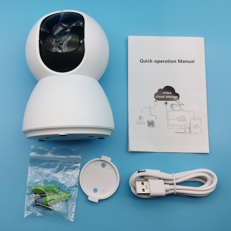 Smart Home Video - Tuya 2MP Smart IP-Kamera Überwachungs-PTZ-Kamera 2,4G