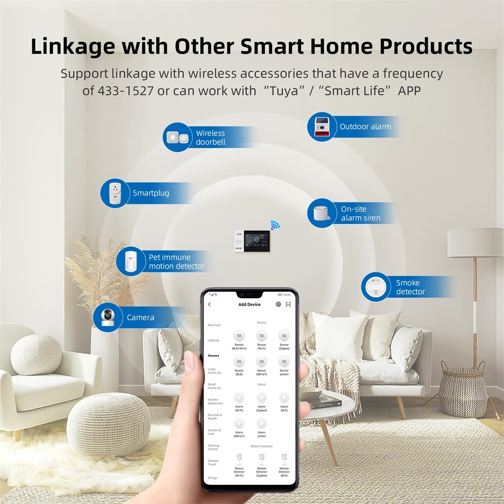 2,4G WIFI Smart GSM Alarmsyste – Smart Home Wiser Bewertung und Preis