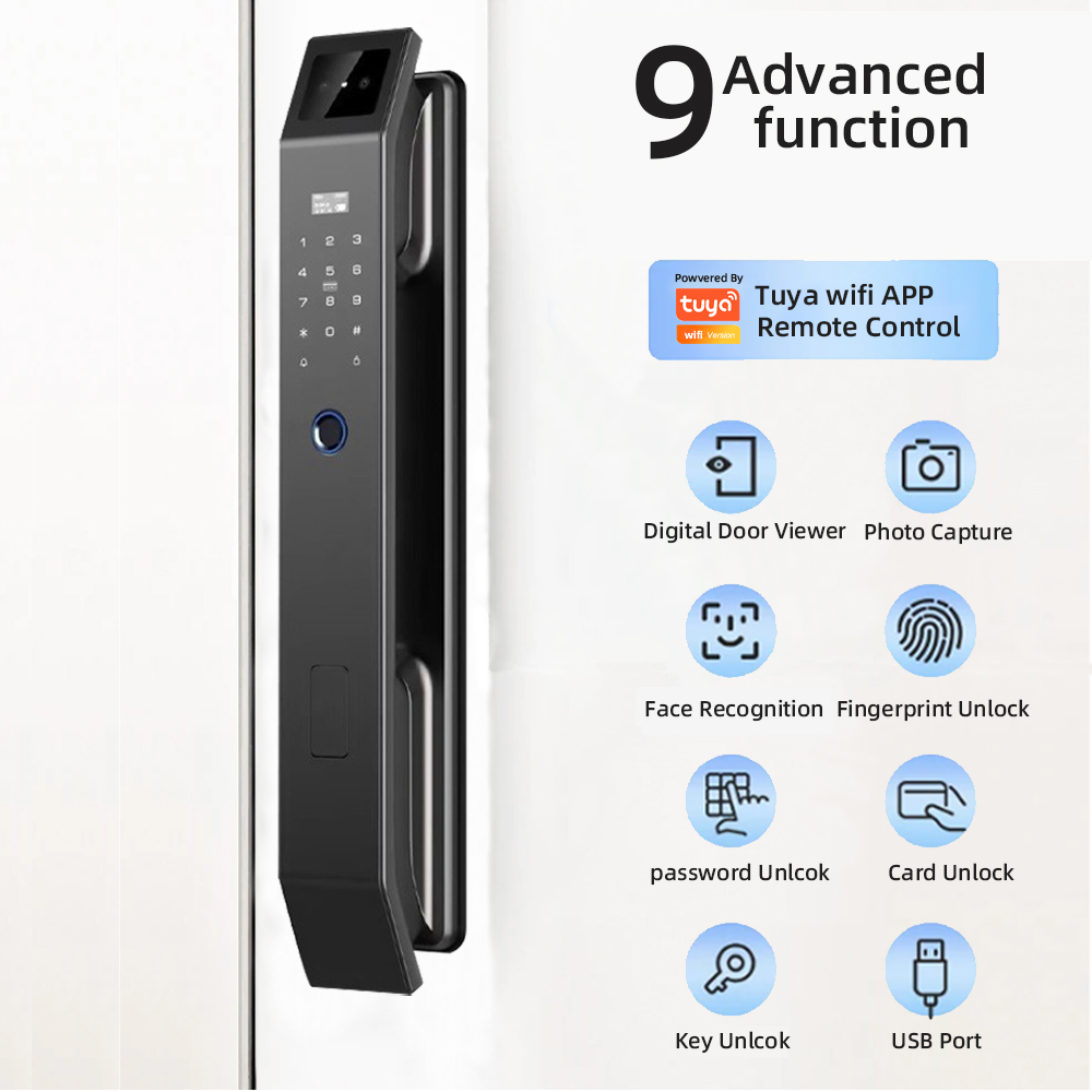 RAYKUBE DF14 Tuya WiFi 3D Gesi – Smart Home Door Lock Bewertung und Preis