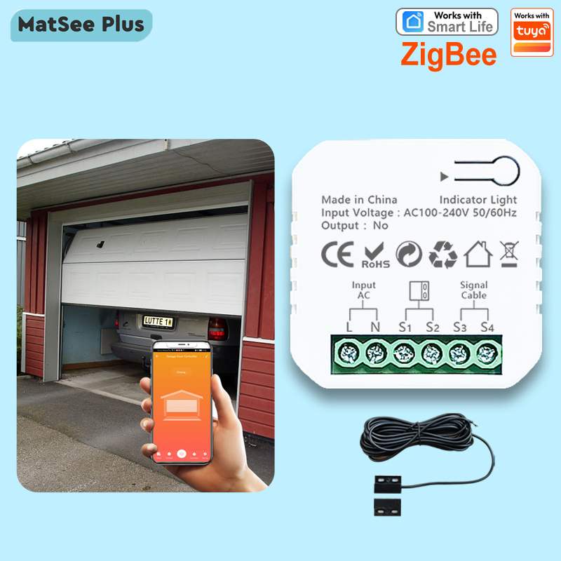 Tuya Smart Life ZigBee Garagen – Smart Home Plus Bewertung und Preis