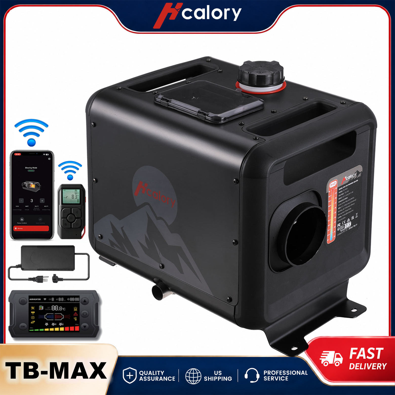 Hcalory TB-MAX 8KW Diesel-Heiz – Temperature Sensor Bewertung und Preis