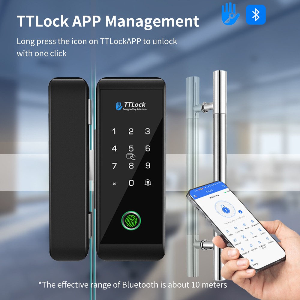 TTLOCK Smart Glass Schloss Fin – Smart Home Door Lock Bewertung und Preis
